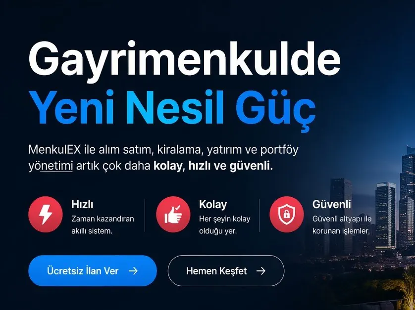 MenkulEX kurumsal web deneyimi görseli